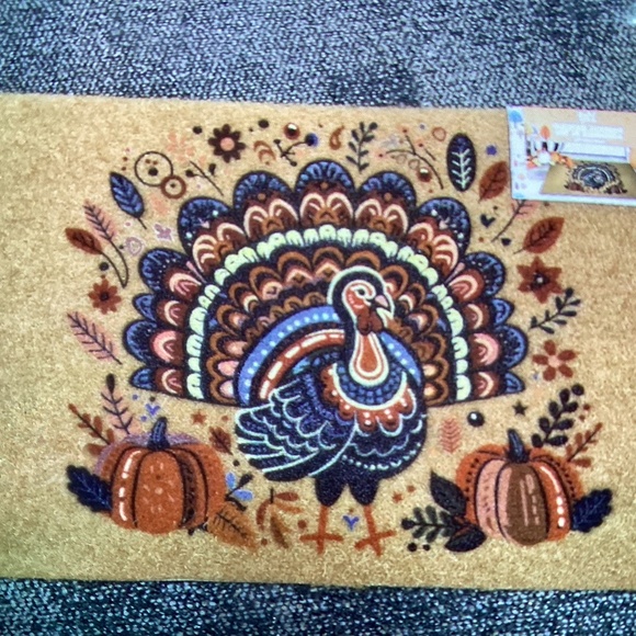 New Thanksgiving Turkey Doormat - Picture 1 of 4